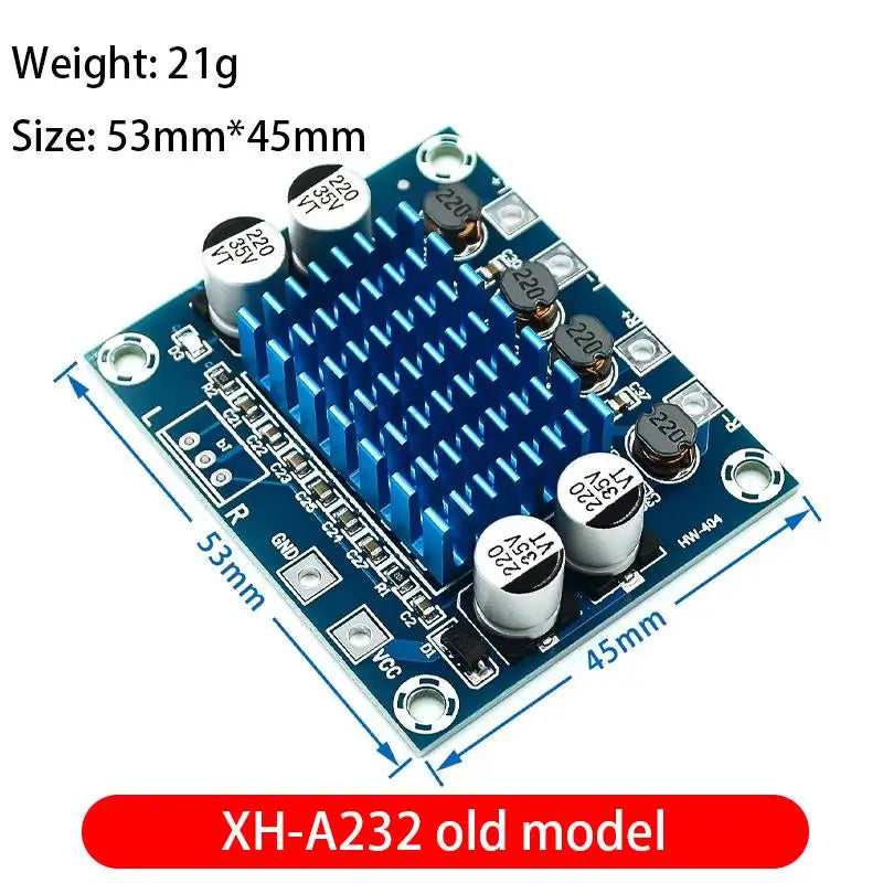 Custom  XH-A232 TPA3110 Digital Amplifier Board 30W*2 2.0 Channel Class D Stereo Audio AMP DC 8-26V 3A For Desk Speaker
