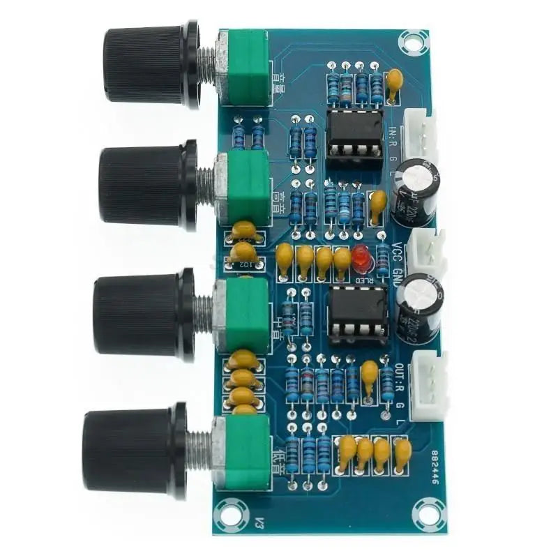 Custom XH-A901 NE5532 Tone Board preamp Pre-amp With treble bass volume adjustment pre-amplifier Tone Controller For amplifier Board