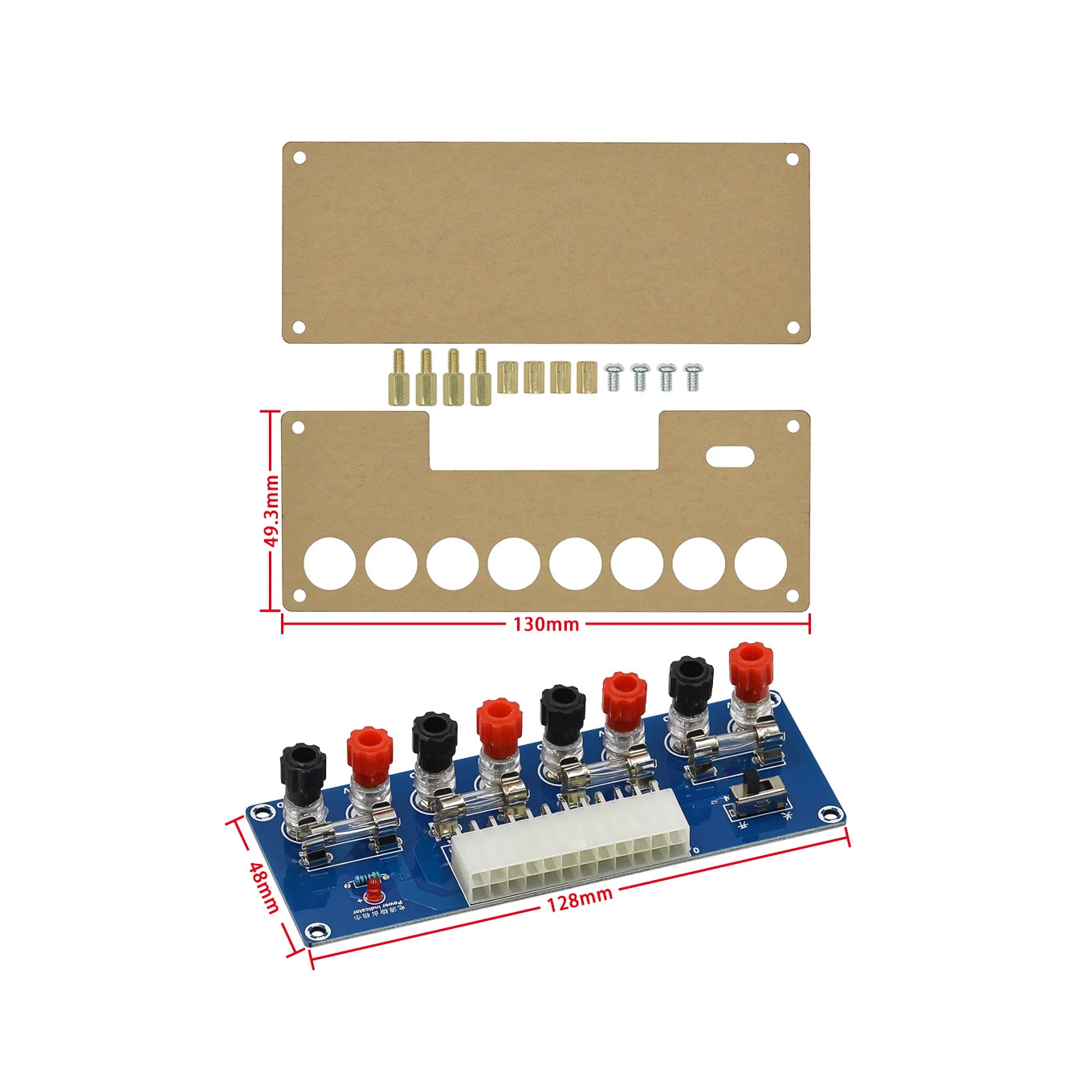 Custom XH-M229 HU-M28W 24Pin Desktop PC Chassis Power ATX Transfer to Adapter Board Power Supply Circuit Outlet Module Output Terminal