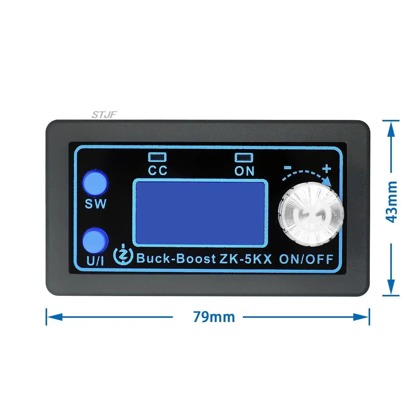 Custom ZK-5KX DC DC Buck Boost Converter CC CV 6-30V 5A 80W 5V 6V 12V 24V Power Module Adjustable Regulated laboratory power supply