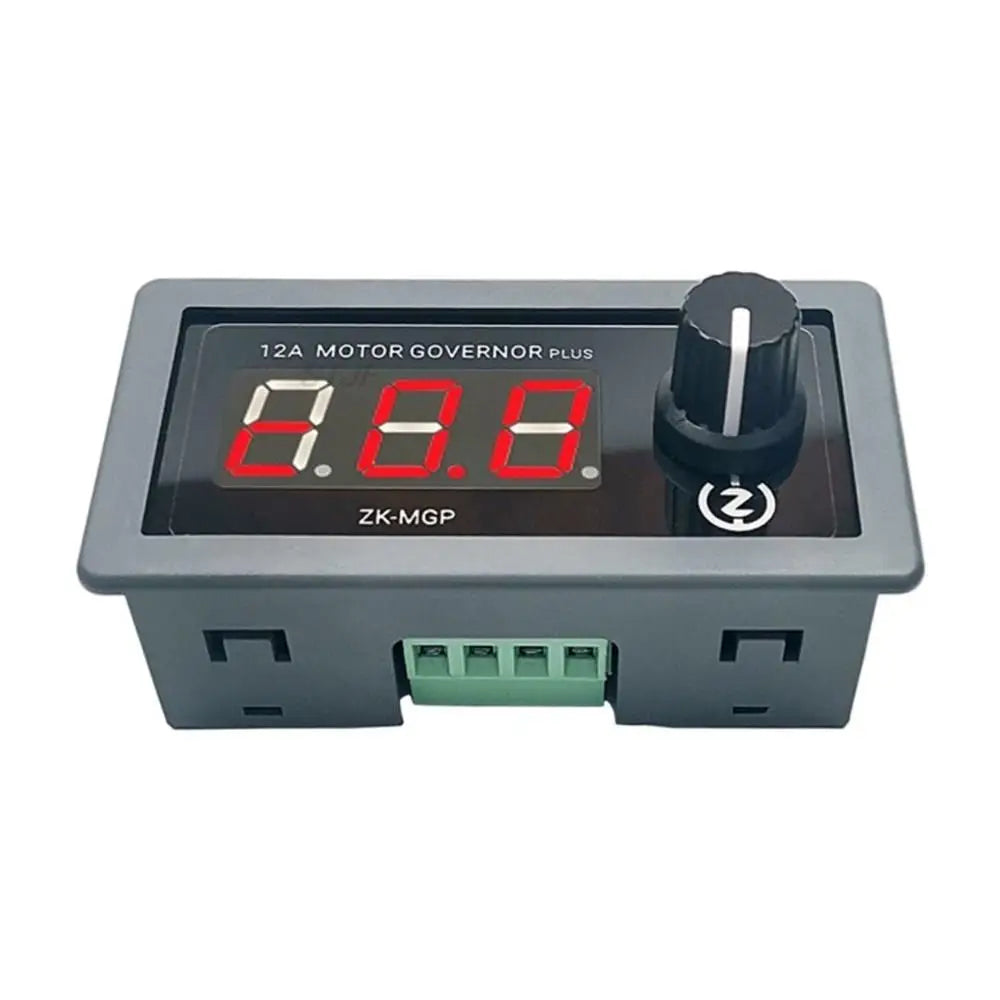 Custom ZK-MGP PWM DC Motor Speed Controller 1KHz-99KHz Frequency Adjustable Motor Governor LED Dimming DC 5-30V 12A Dual MOS Driver