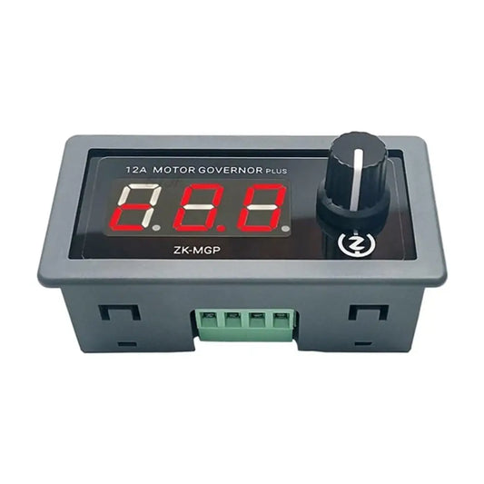 Custom ZK-MGP PWM DC Motor Speed Controller 1KHz-99KHz Frequency Adjustable Motor Governor LED Dimming DC 5-30V 12A Dual MOS Driver