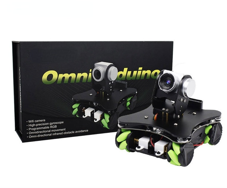 custom Mobiele Smart Auto Met Wifi Video En Mecanum Wielen Voor Leren C Taal