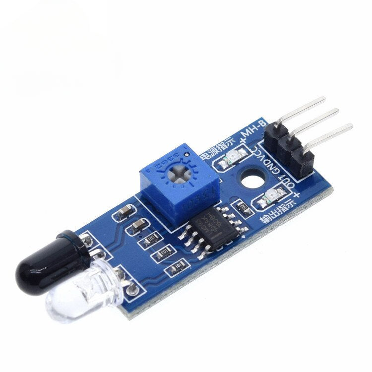 Smart car barrier avoidance sensor module infrared tube module photoelectric reflection sensor infrared barrier avoidance customize