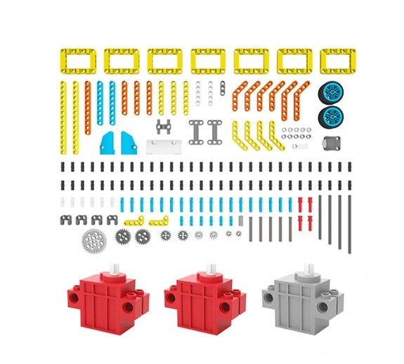 custom  5 In 1 Bouwsteen Running: Bit Robot Catr Kit Met App Afstandsbediening Voor Bbc Micro:bit V2