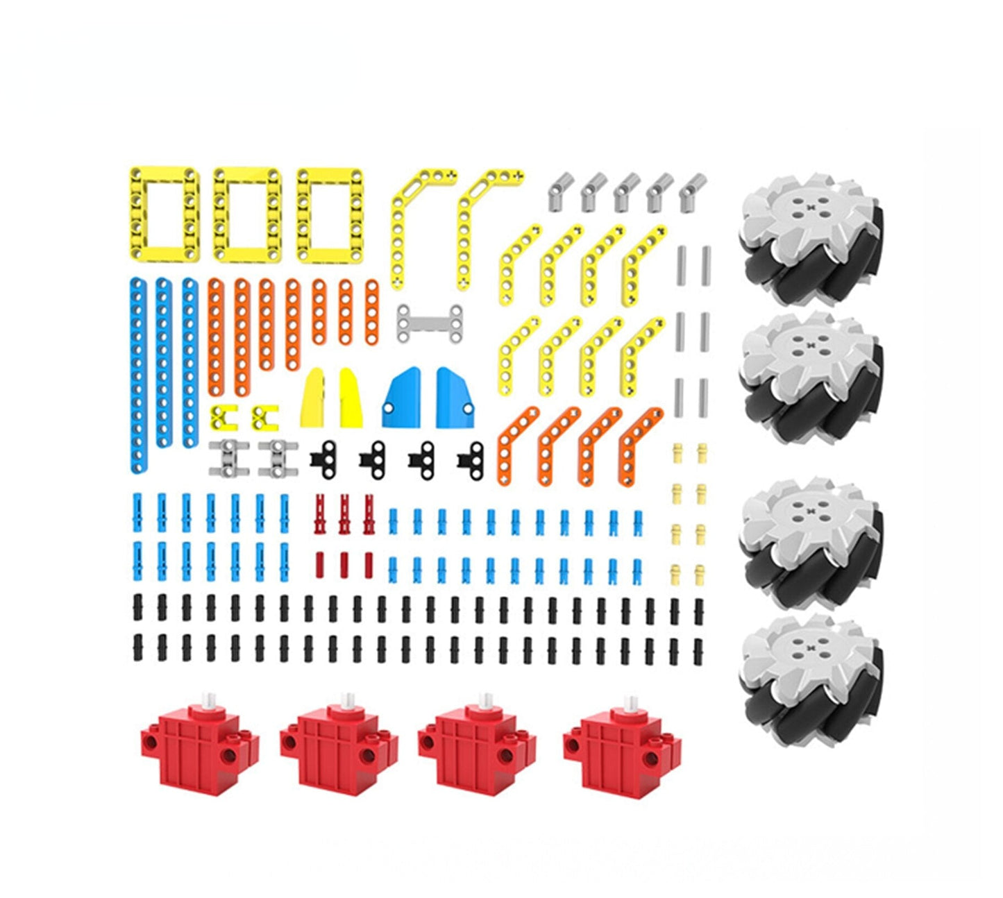 custom Educatief Programmering Omnidirectionele Beweging Robot Auto Gebaseerd Op Micro: Bit V2