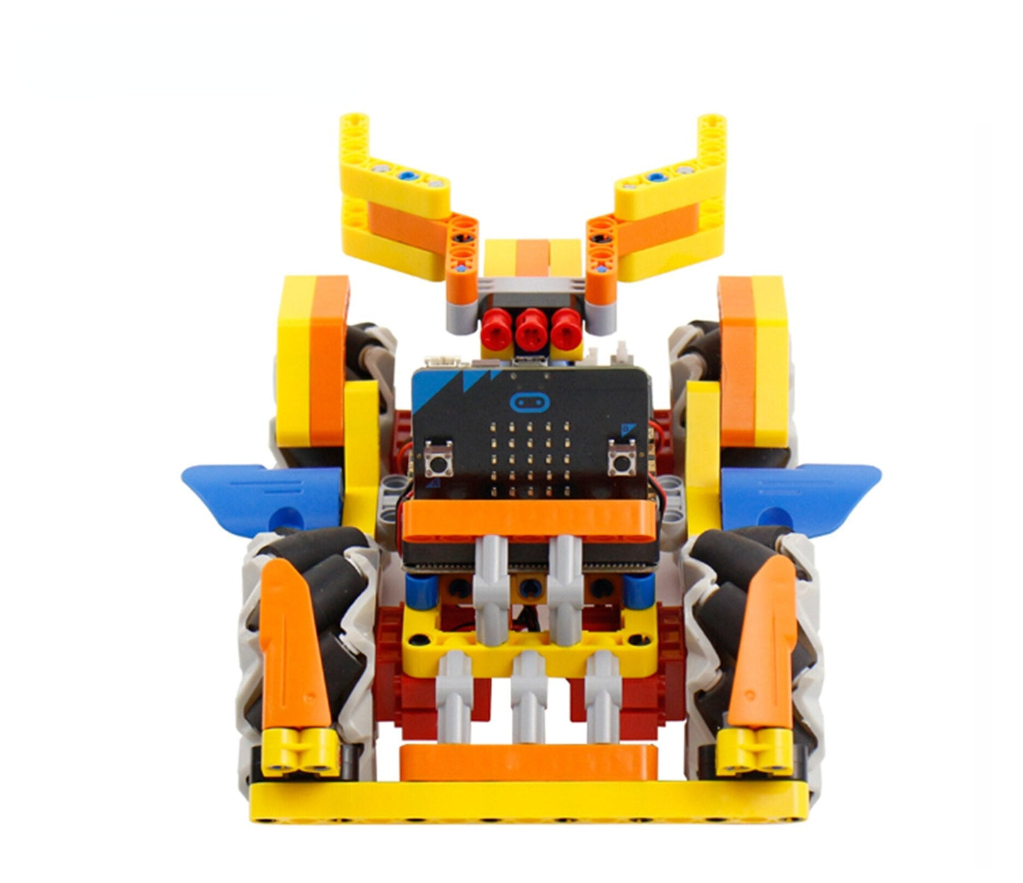 custom Educatief Programmering Omnidirectionele Beweging Robot Auto Gebaseerd Op Micro: Bit V2