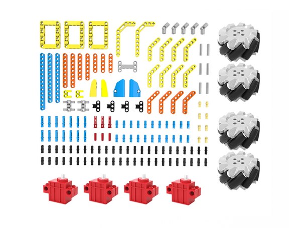 custom Educatief Programmering Omnidirectionele Beweging Robot Auto Gebaseerd Op Micro: Bit V2