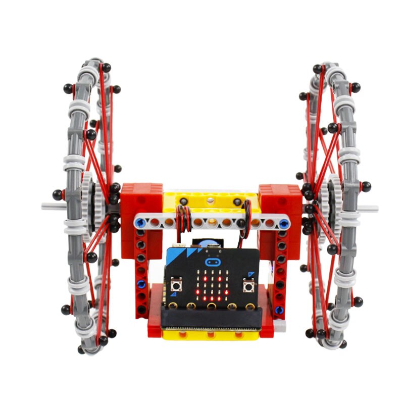 custom Programmable Intelligent Micro: bit Building Block Balance Robot Car With APP Remote Control
