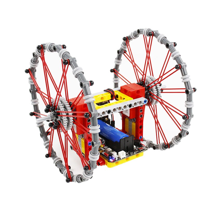 custom Programmable Intelligent Micro: bit Building Block Balance Robot Car With APP Remote Control