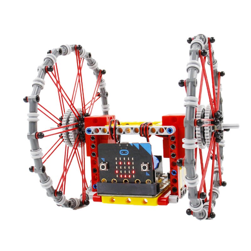 custom Programmable Intelligent Micro: bit Building Block Balance Robot Car With APP Remote Control