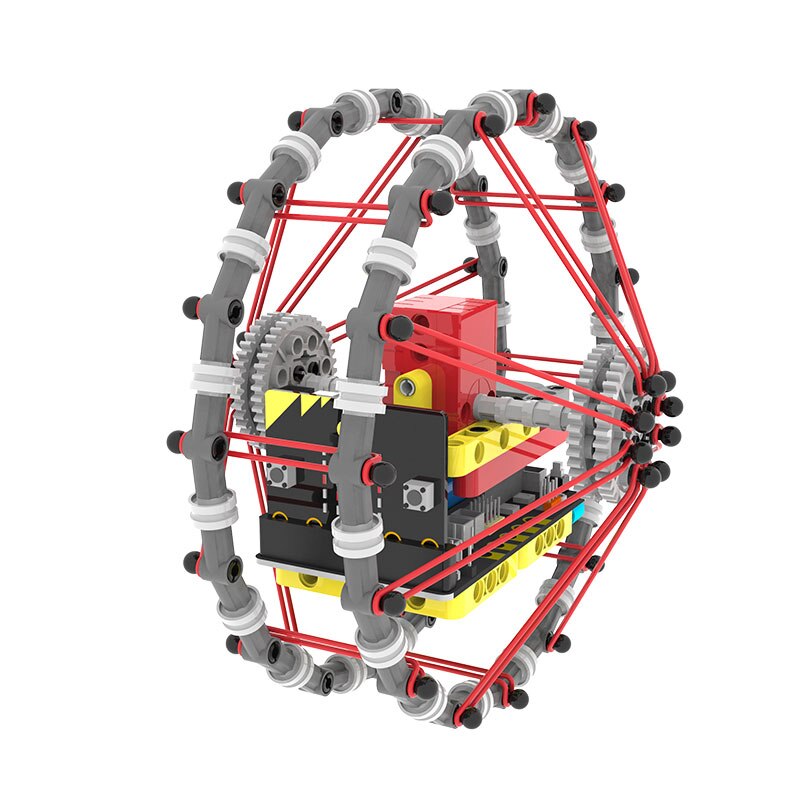 custom Programmable Intelligent Micro: bit Building Block Balance Robot Car With APP Remote Control