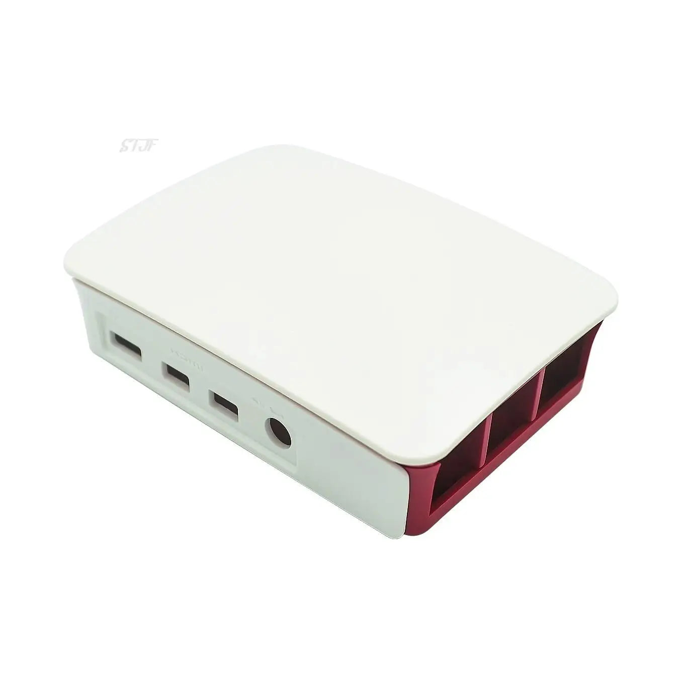 Custom for Raspberry Pi 3 4 Model B ABS Case Plastic Box White Shell Classic Design with Fan with Heatsink for for Raspberry Pi 3 4