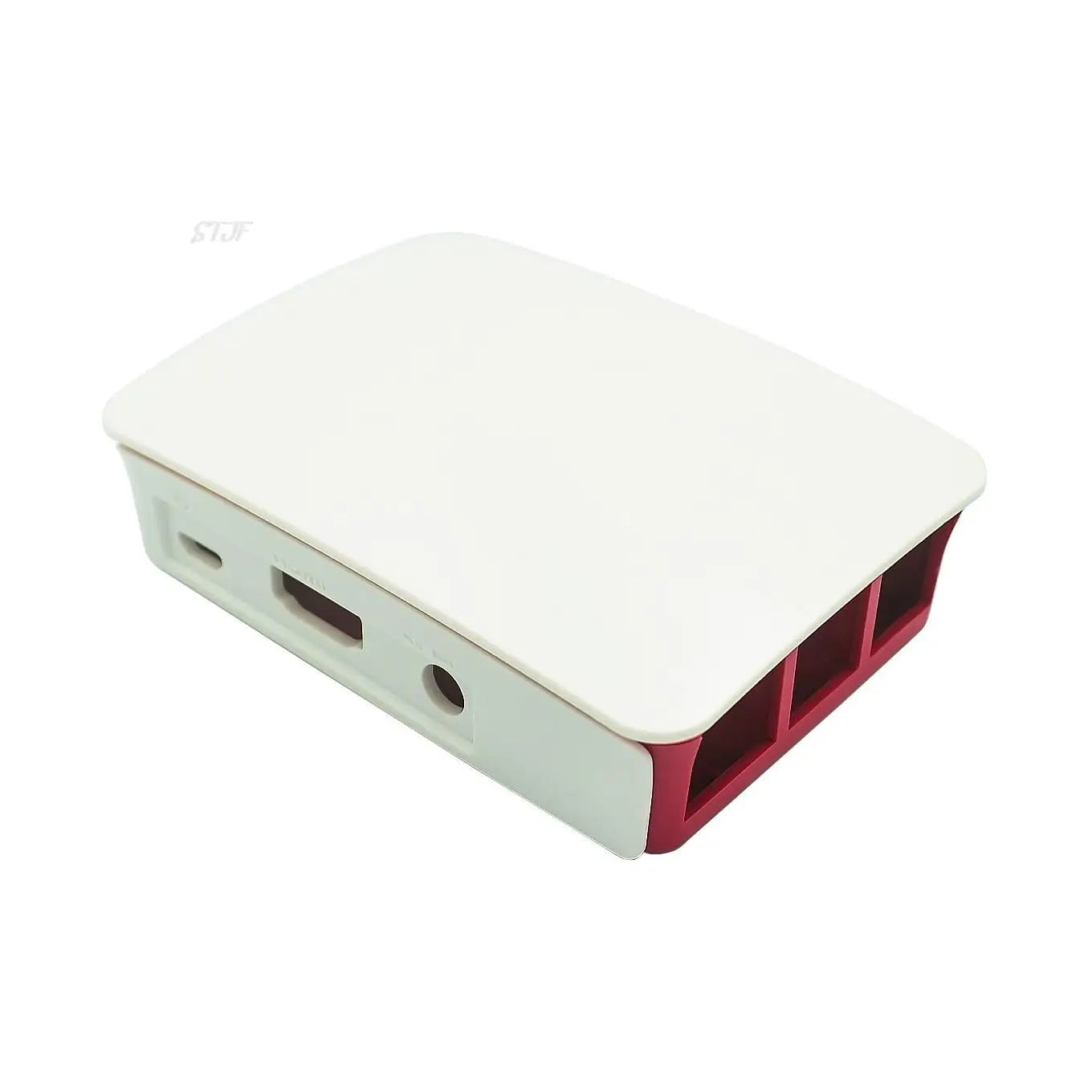 Custom for Raspberry Pi 3 4 Model B ABS Case Plastic Box White Shell Classic Design with Fan with Heatsink for for Raspberry Pi 3 4